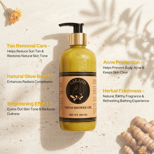SAKASH Ubtan Shower Gel
