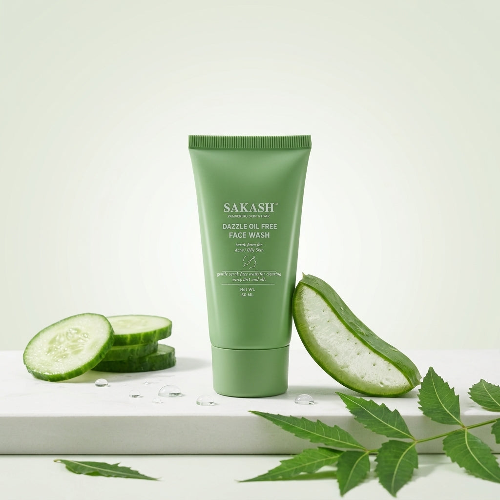 SAKASH Dazzle Oil Free Face Wash